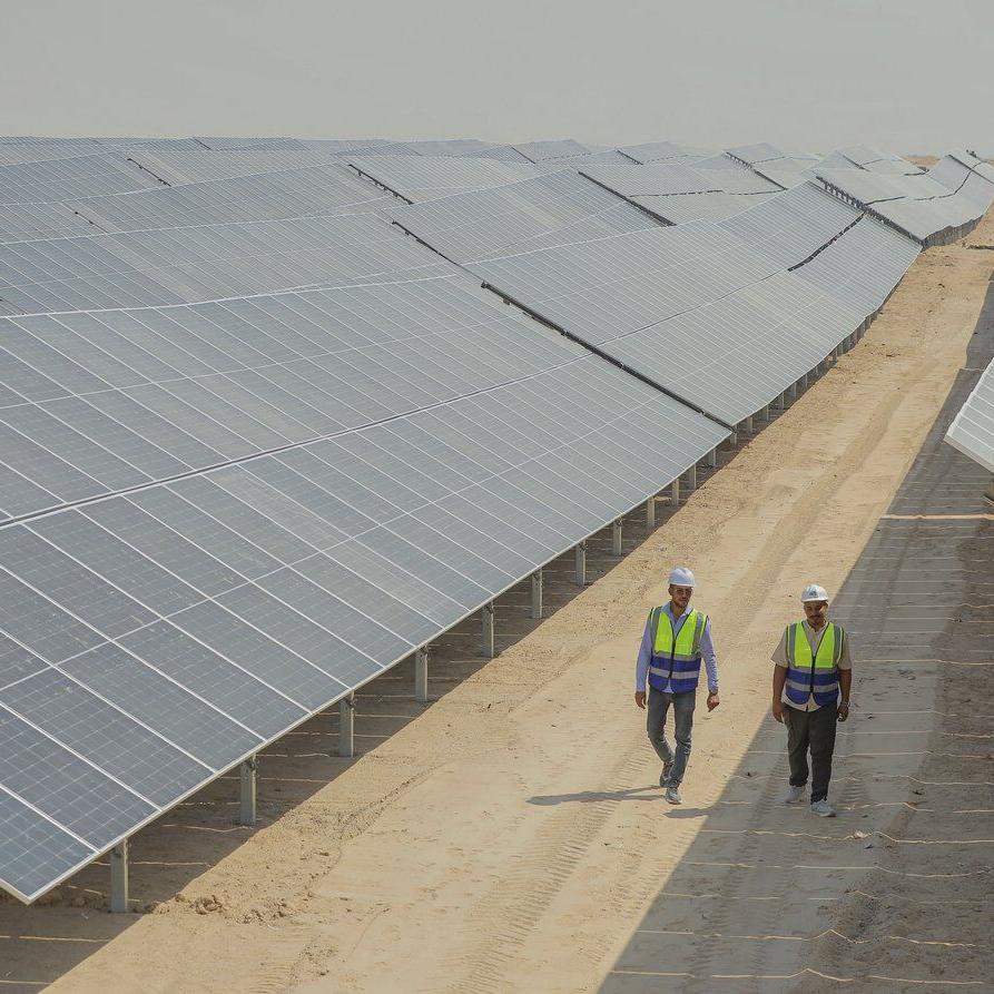Iraq's first industrial-scale solar plant opens in Karbala desert to tackle electricity crisis